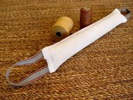 Dog bite tag ( dog bite tug ) made of leather Dog bite tag ( dog bite tug ) made of leather