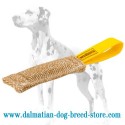 Ergonomic Design Dalmatian Training Dog Bite Tug