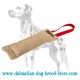 Dalmatian Puppy Training Bite Tug Made of Jute