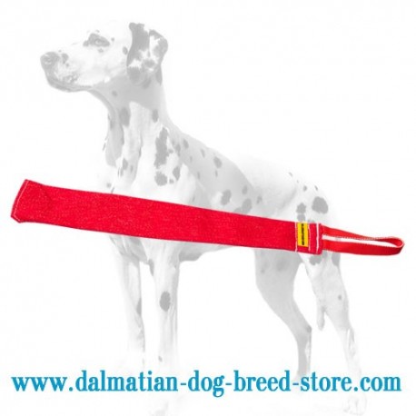Dalmatian Dog Bite Rag of French Linen for Sufficient Training