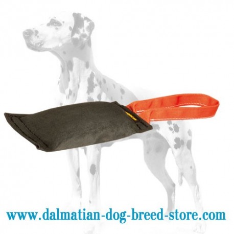 Pocket-sized Dalmatian Training Leather Bite Tug