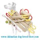 Dalmatian Training Set of Jute Bite Tugs + 3 Amazing Gifts