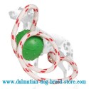 'Joy & Train' Dalmatian Dog Water Ball on the String