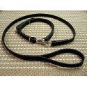 Police / hunting" dog leash and  collar (combo)