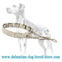 HS-Made Dalmatian Dog Stainless Steel Neck Tech Collar