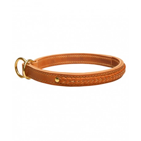 Exclusive Leather Dalmatian Choke Collar