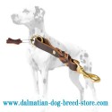 'Pull Tab' Short Dalmatian Dog Leash