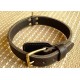 Dalmatian Leather Dog Collar for Agitation Training