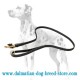 'Leather Snake' Dalmatian Dog Leash