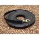 Leather dog leash for tracking